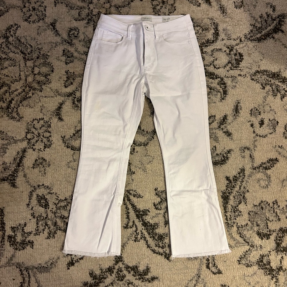 NWOT J. Jill White Kick-Flare Jeans